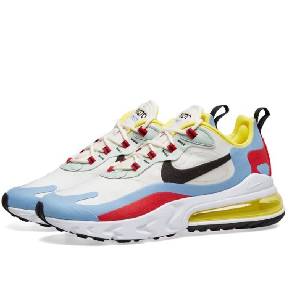 Nike Air Max 270 React Multicolor Athletic Shoes